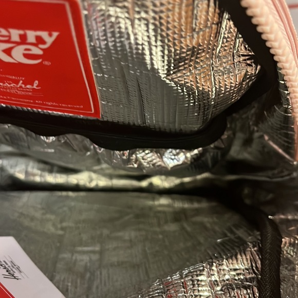 Hershel x Very Cherry Coke Cola Nova Mid backpack book bag new fits 13” laptop - Picture 13 of 13